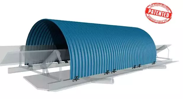 Conveyor Belt Covers Model Madrid patented